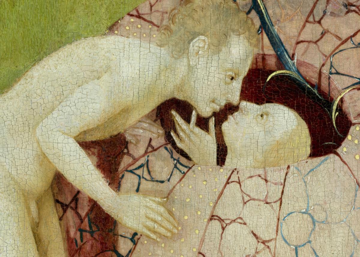 The Forbidden Kiss by Hieronymus Bosch — archival fine-art print from Fable