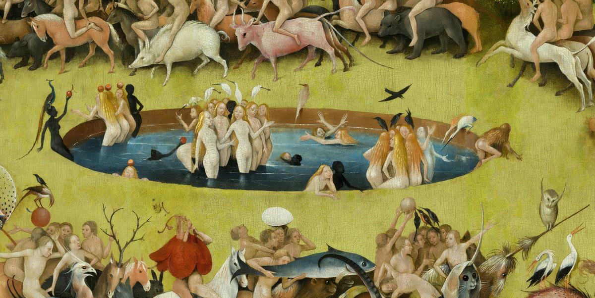 The Fish Pond by Hieronymus Bosch — archival fine-art print from Fable