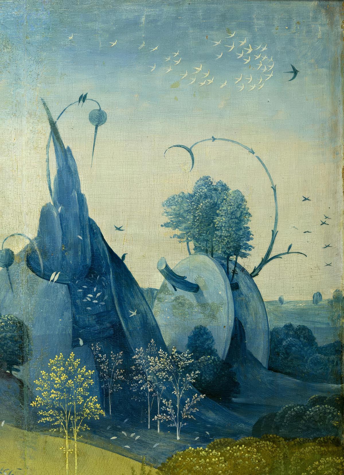 The Azure Hills by Hieronymus Bosch — archival fine-art print from Fable