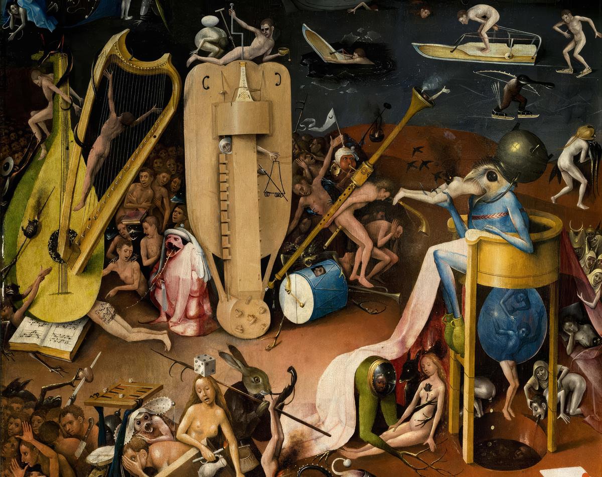 The Orchestration of Torment by Hieronymus Bosch — archival fine-art print from Fable