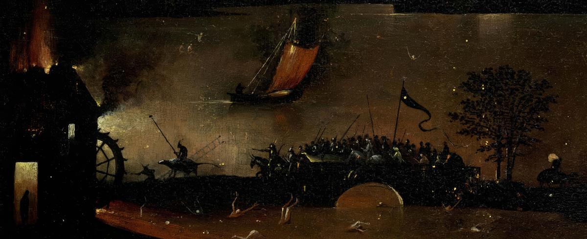 March into Shadows by Hieronymus Bosch — archival fine-art print from Fable