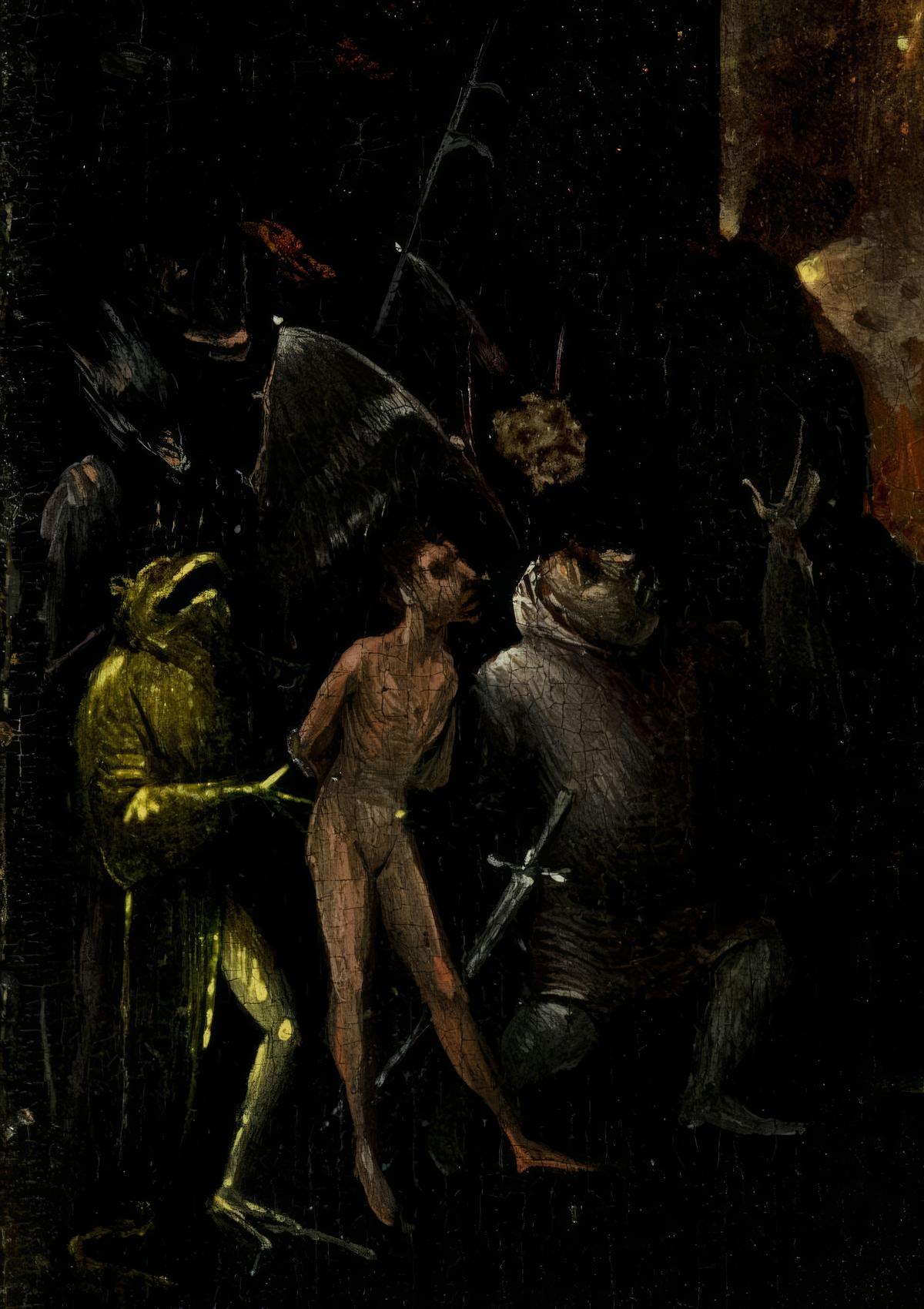 Frog Guard by Hieronymus Bosch — archival fine-art print from Fable