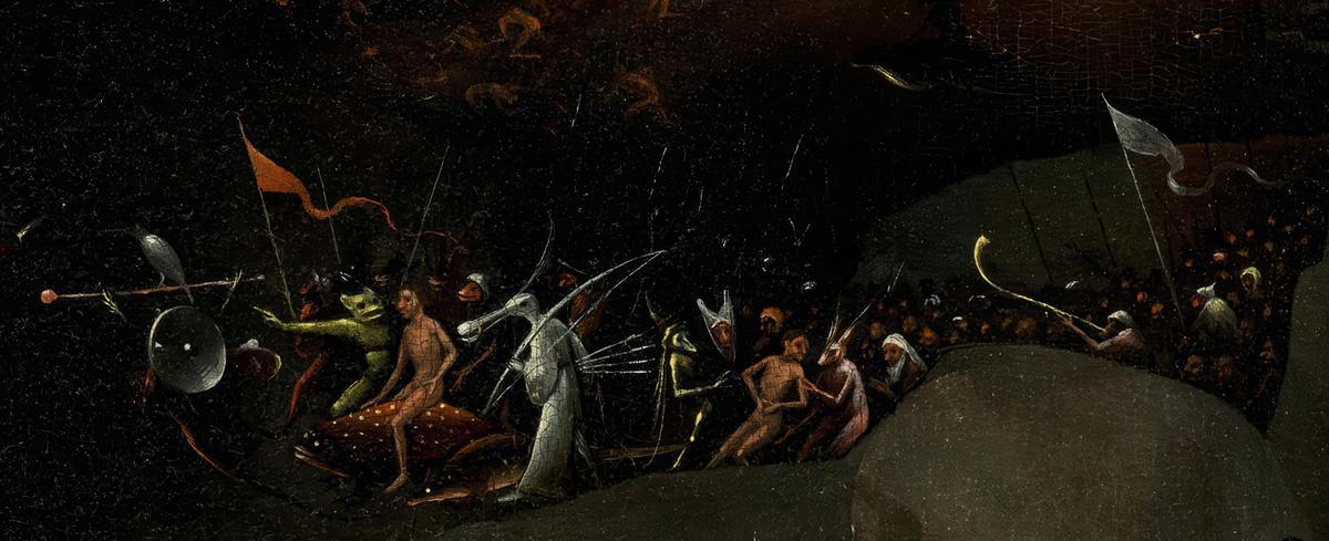 The Battle Walk by Hieronymus Bosch — archival fine-art print from Fable