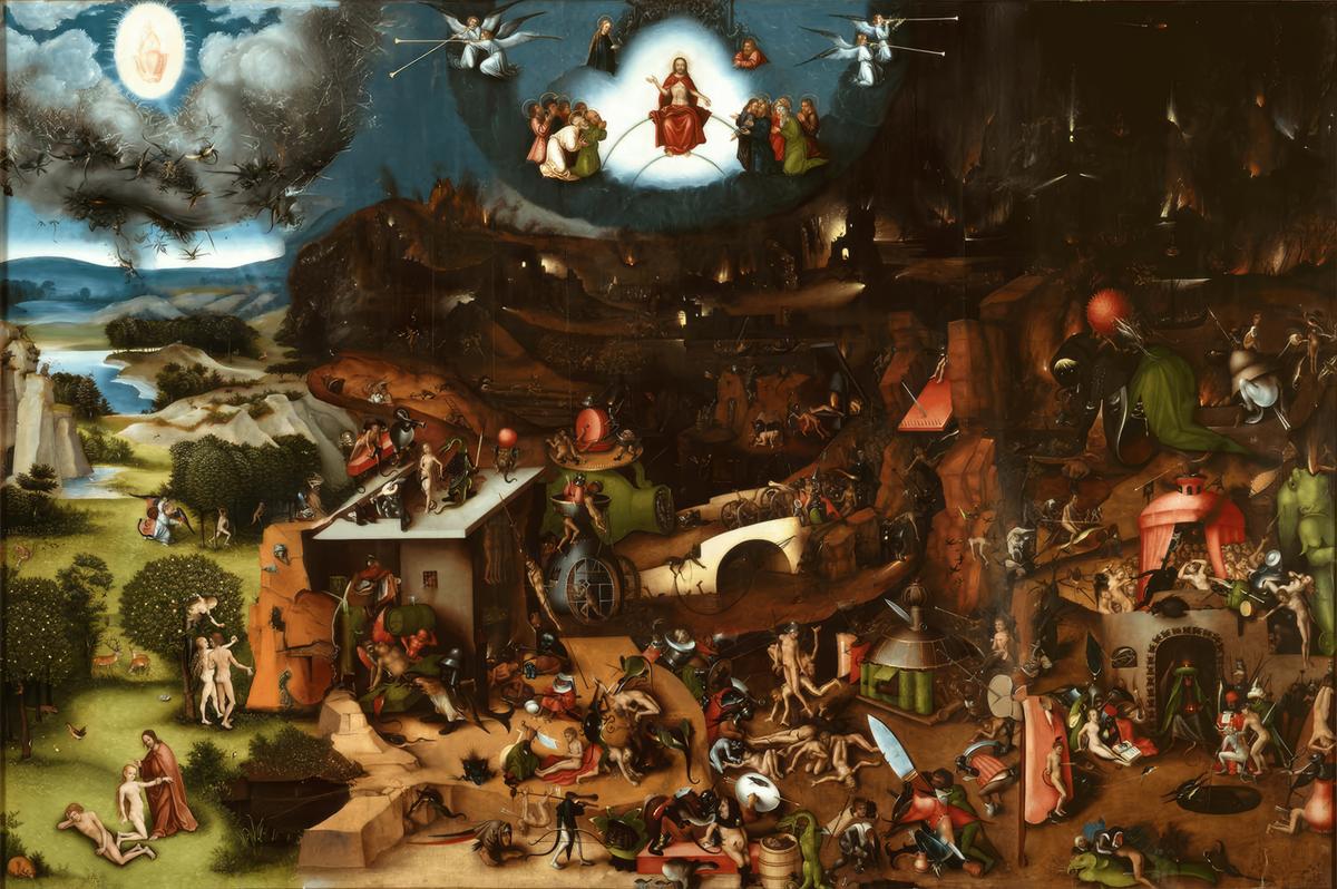 The Last Judgment by Lucas Cranach the Elder, after Hieronymus Bosch — archival fine-art print from Fable