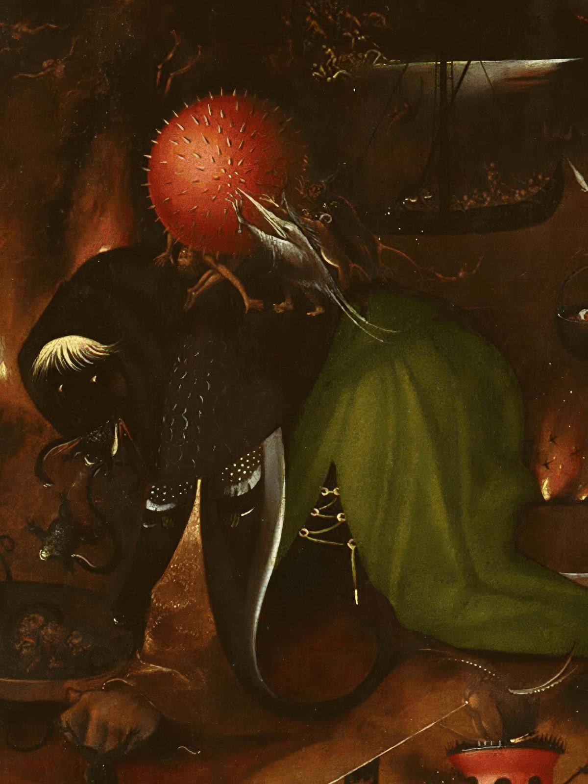 Crimson Punishment by Lucas Cranach the Elder, after Hieronymus Bosch — archival fine-art print from Fable