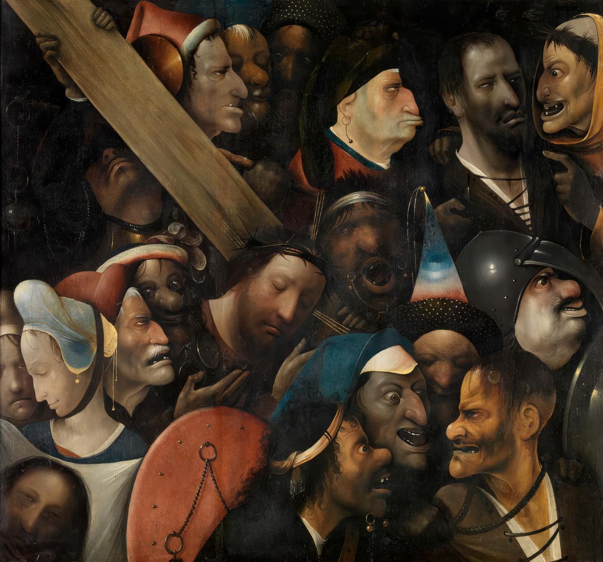 The Burden (Christ Carrying the Cross) by Hieronymus Bosch — archival fine-art print from Fable