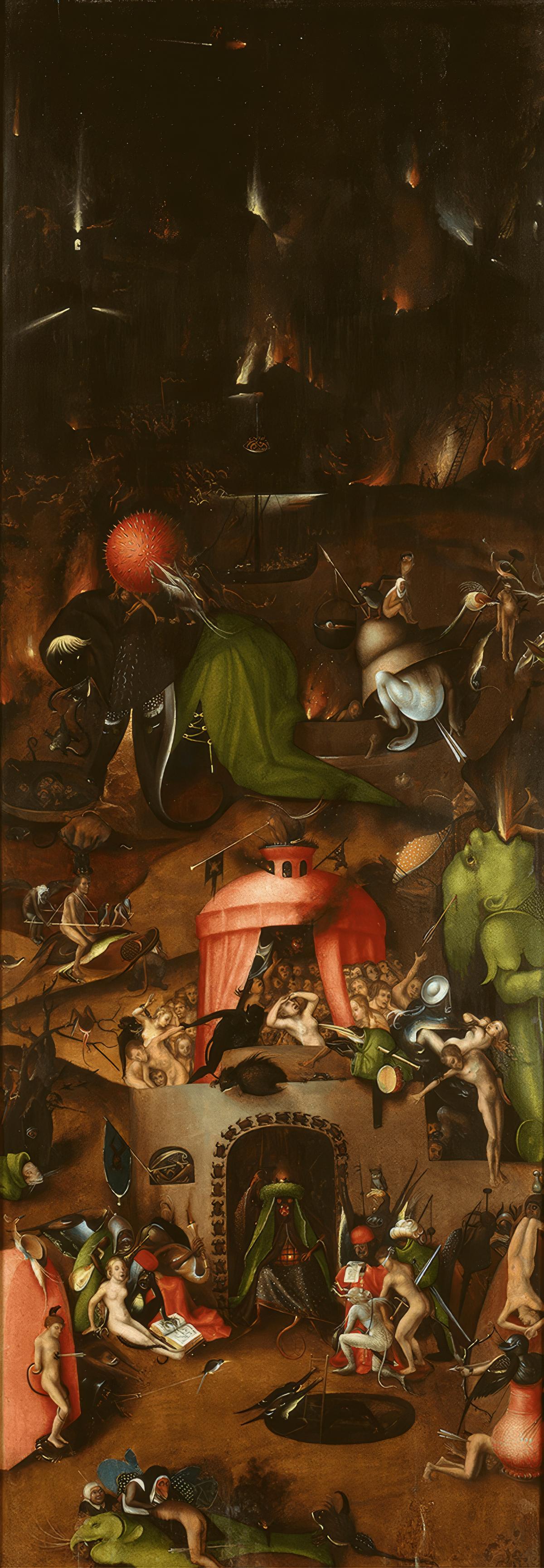 The Red Pavilion by Lucas Cranach the Elder, after Hieronymus Bosch — archival fine-art print from Fable