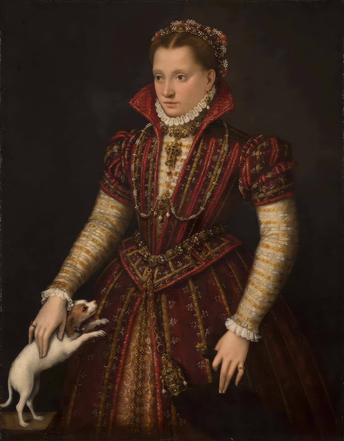 Portrait of a Noblewoman by Lavinia Fontana — archival fine-art print from Fable