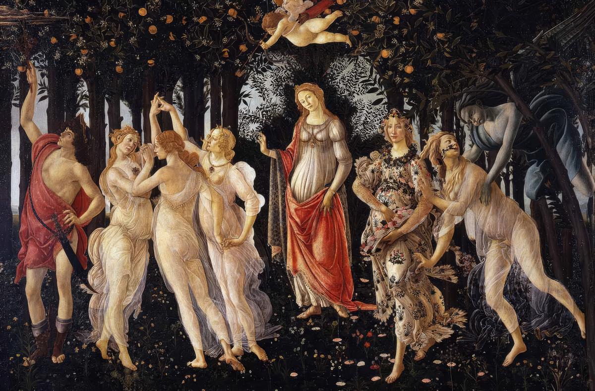 Primavera by Sandro Botticelli — archival fine-art print from Fable