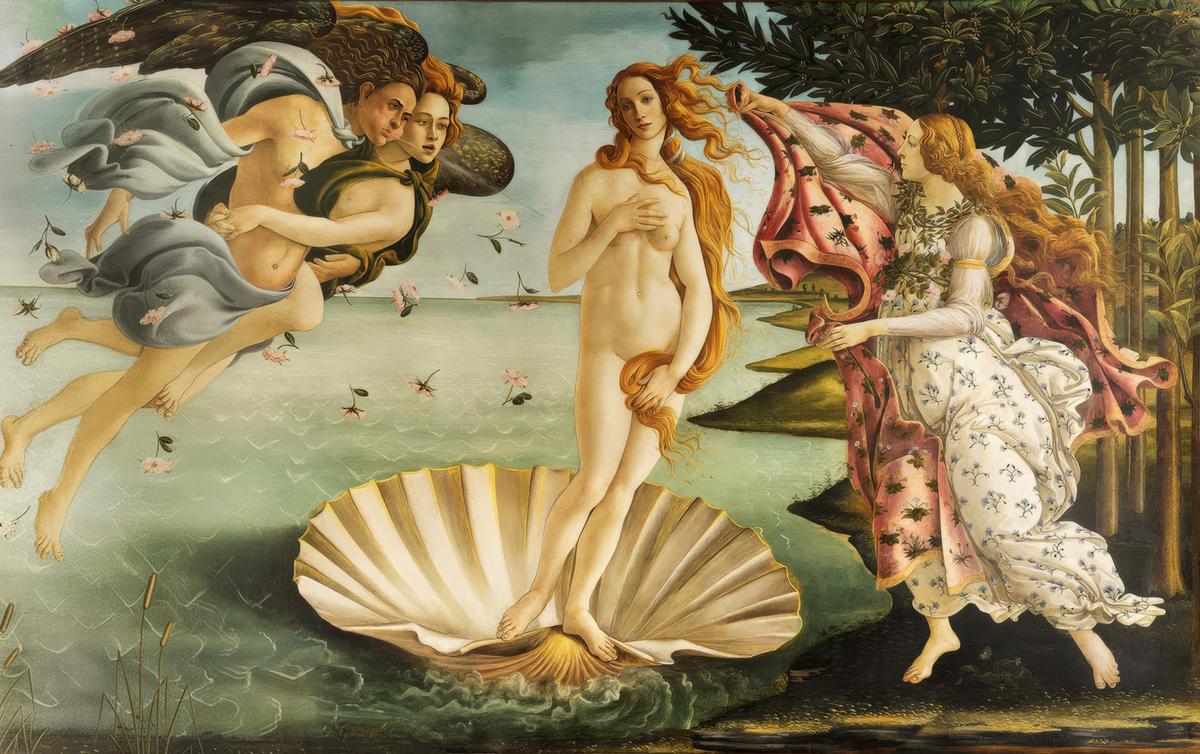 The Birth of Venus by Sandro Botticelli — archival fine-art print from Fable